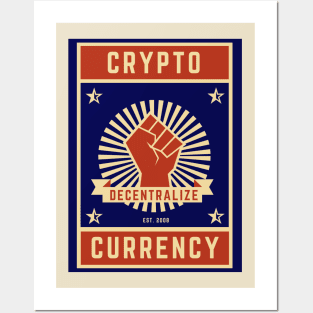 Decentralize yo' funds! Posters and Art